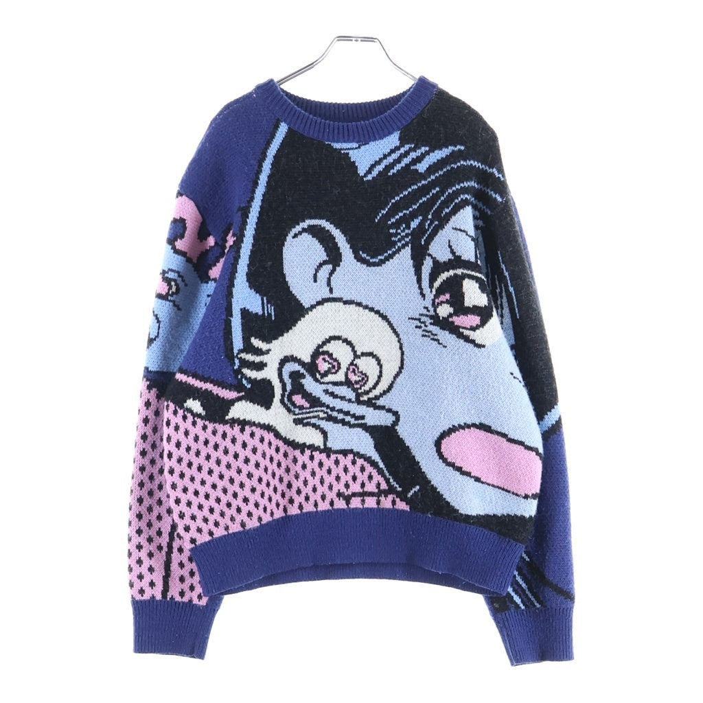 Palace Skateboards(パレススケートボーズ) REAR VIEW KNIT リアビュー ニットセーター ブルー