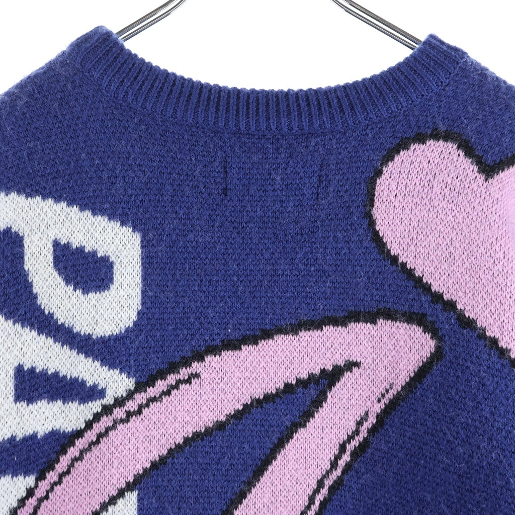 Palace Skateboards(パレススケートボーズ) REAR VIEW KNIT リアビュー ニットセーター ブルー