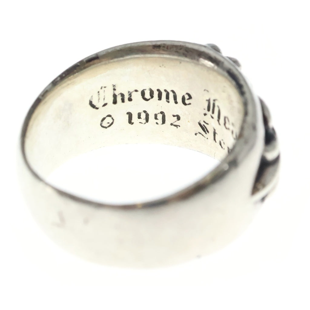 CHROME HEARTS(クロムハーツ) FLRL CRS フローラルクロス リング シルバー BCA346
