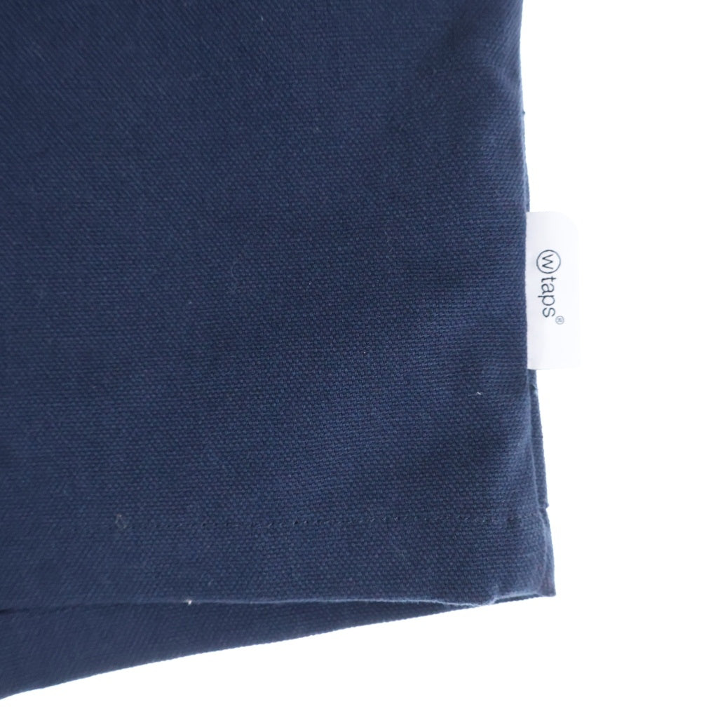 WTAPS(ダブルタップス) 26SS SDDS2001/SHORTS/COTTON. CNVS ハーフパンツ ネイビー 261CWDT-PTM08