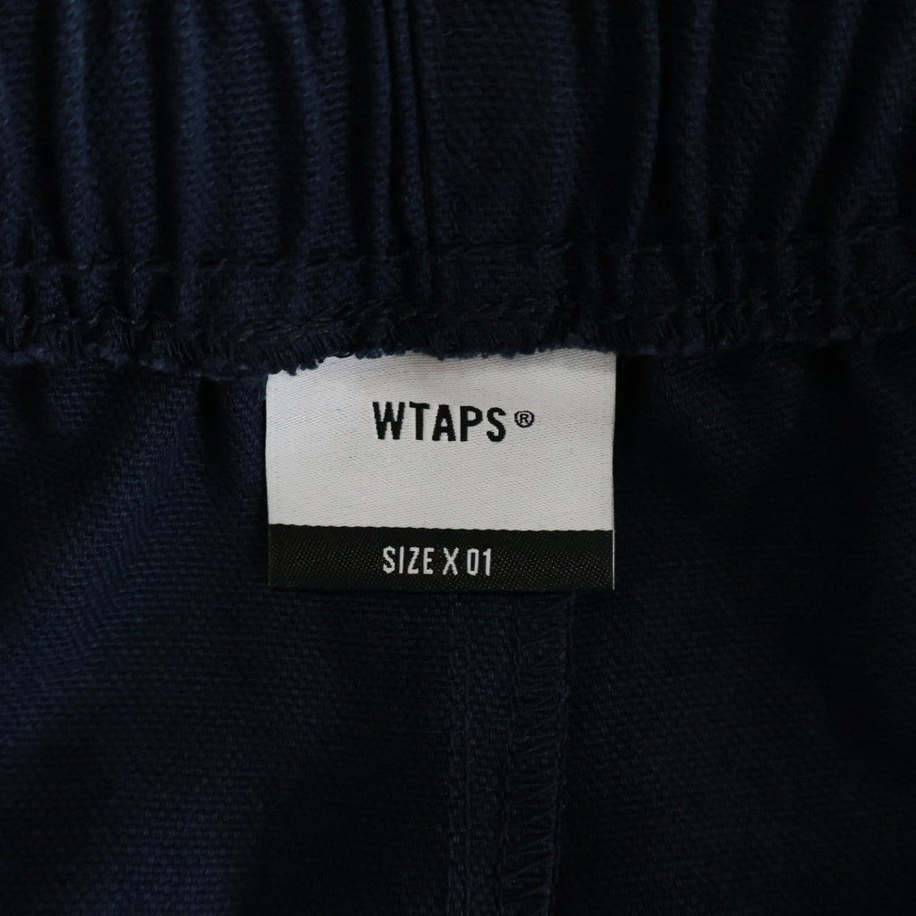 WTAPS(ダブルタップス) 26SS SDDS2001/SHORTS/COTTON. CNVS ハーフパンツ ネイビー 261CWDT-PTM08
