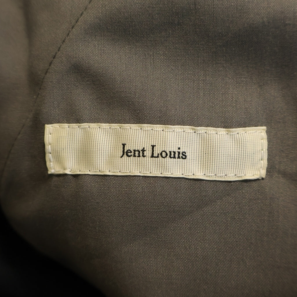NO BRAND(ノーブランド) Jent Louis ジェントルイス Duble Knee Fake Leather Pants ダブルニー フェイクレザーパンツ グレー 2510-JLS-FPT0040