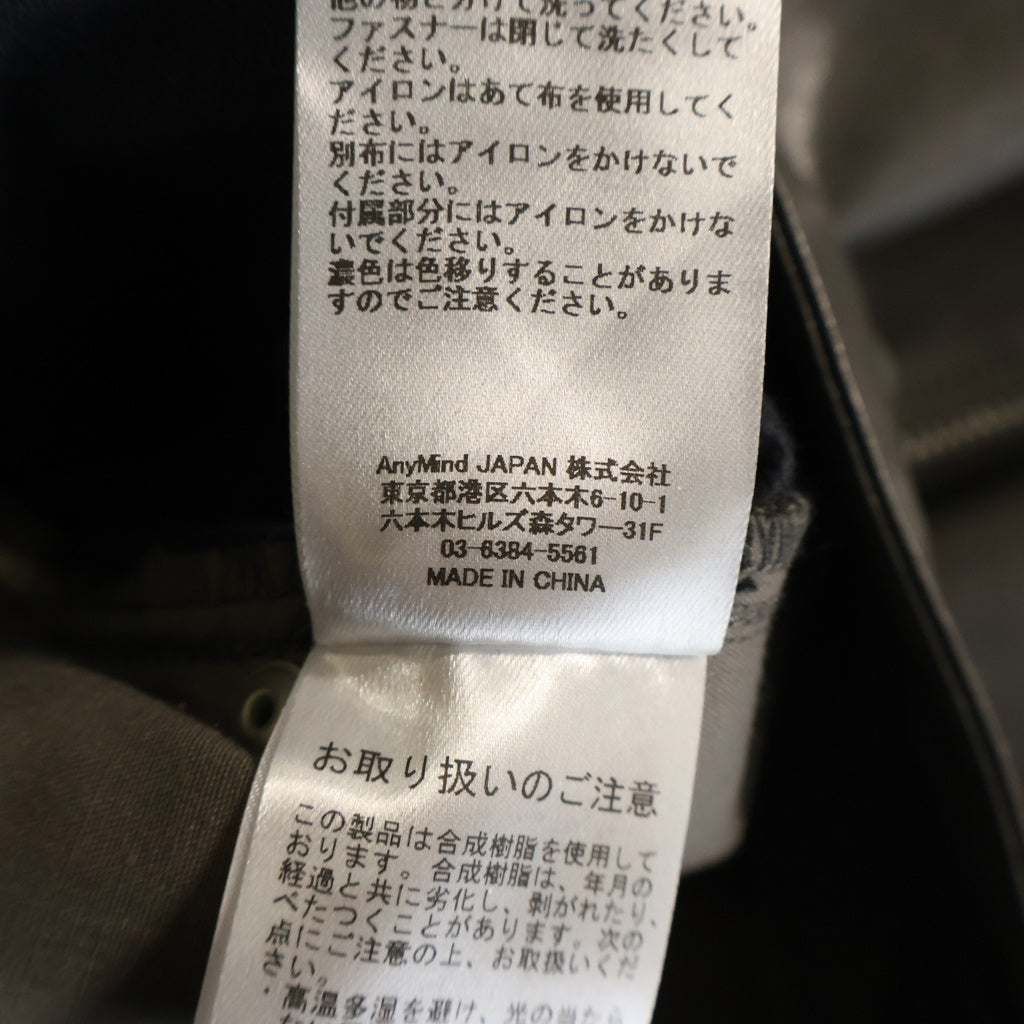 NO BRAND(ノーブランド) Jent Louis ジェントルイス Duble Knee Fake Leather Pants ダブルニー フェイクレザーパンツ グレー 2510-JLS-FPT0040