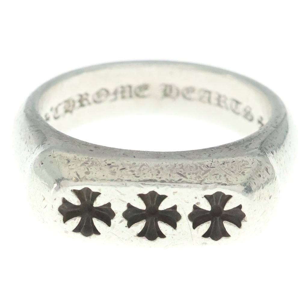 CHROME HEARTS(クロムハーツ) LIL 3CH PLUS リル PJ 3CHプラスシルバーリング シルバー