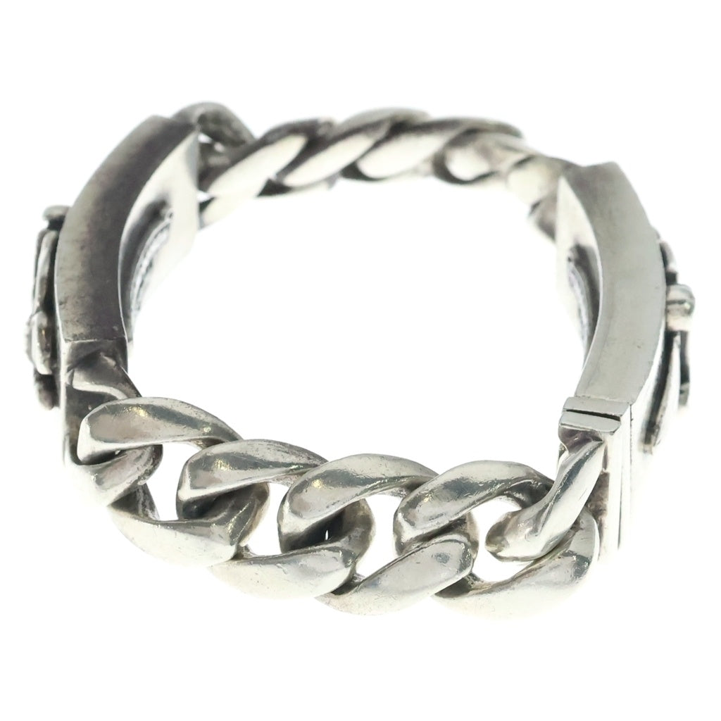 CHROME HEARTS(クロムハーツ) ID DBL DGGR ダブルID ダガー クラシックリンク ブレスレット シルバー