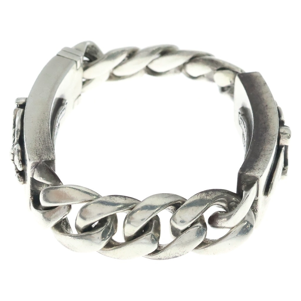 CHROME HEARTS(クロムハーツ) ID DBL DGGR ダブルID ダガー クラシックリンク ブレスレット シルバー