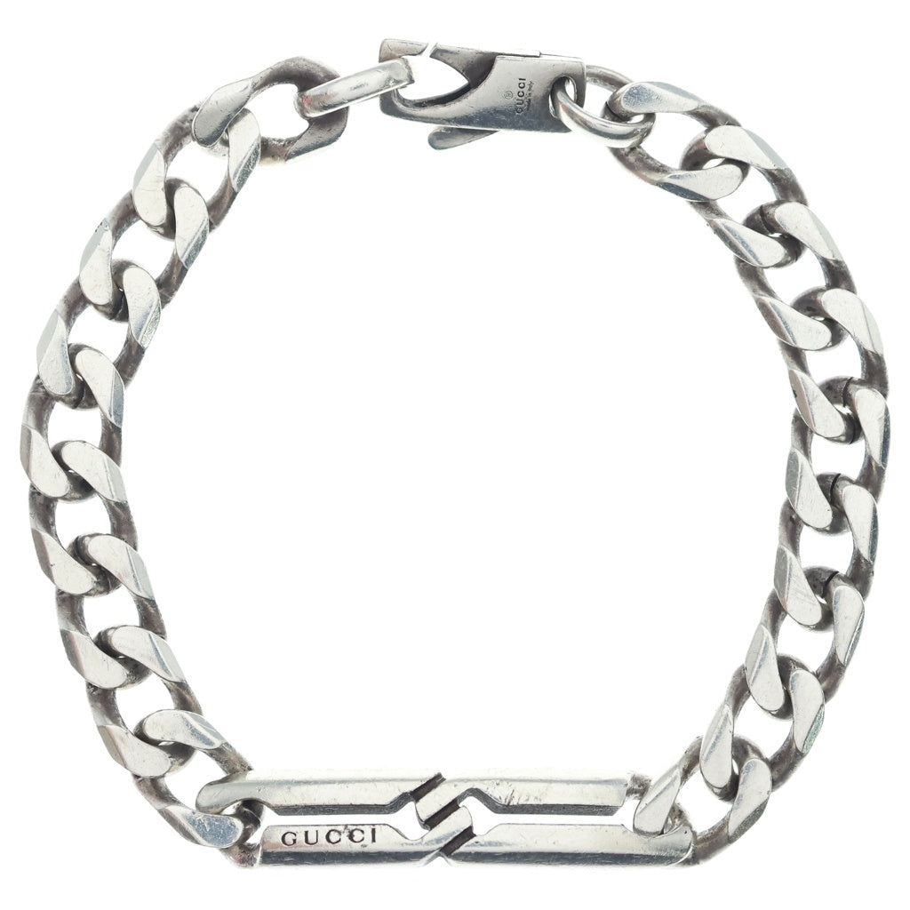 GUCCI(グッチ) インフィニティ ノットチェーン リンクブレスレット シルバー