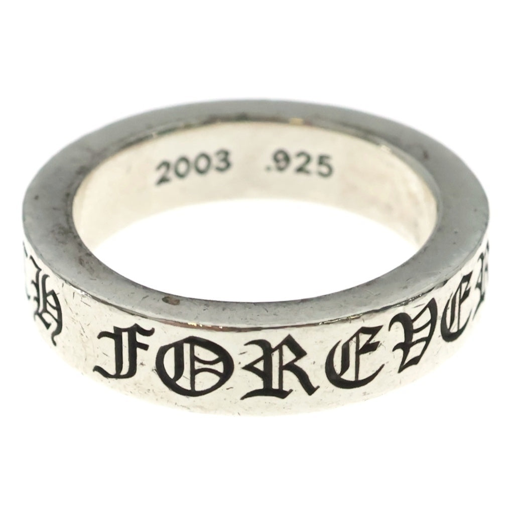 CHROME HEARTS(クロムハーツ) 6mm SPACER FOREVER 6mmスペーサーリング フォーエバーシルバーBCA337