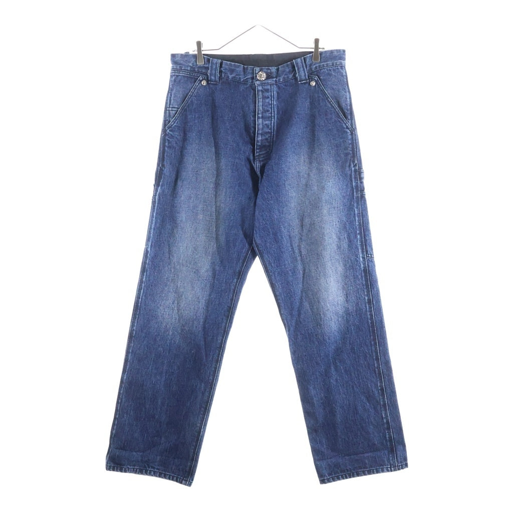 CHROME HEARTS(クロムハーツ) DENIM CARPENTER カーペンター ボタンフライ デニムパンツ インディゴ