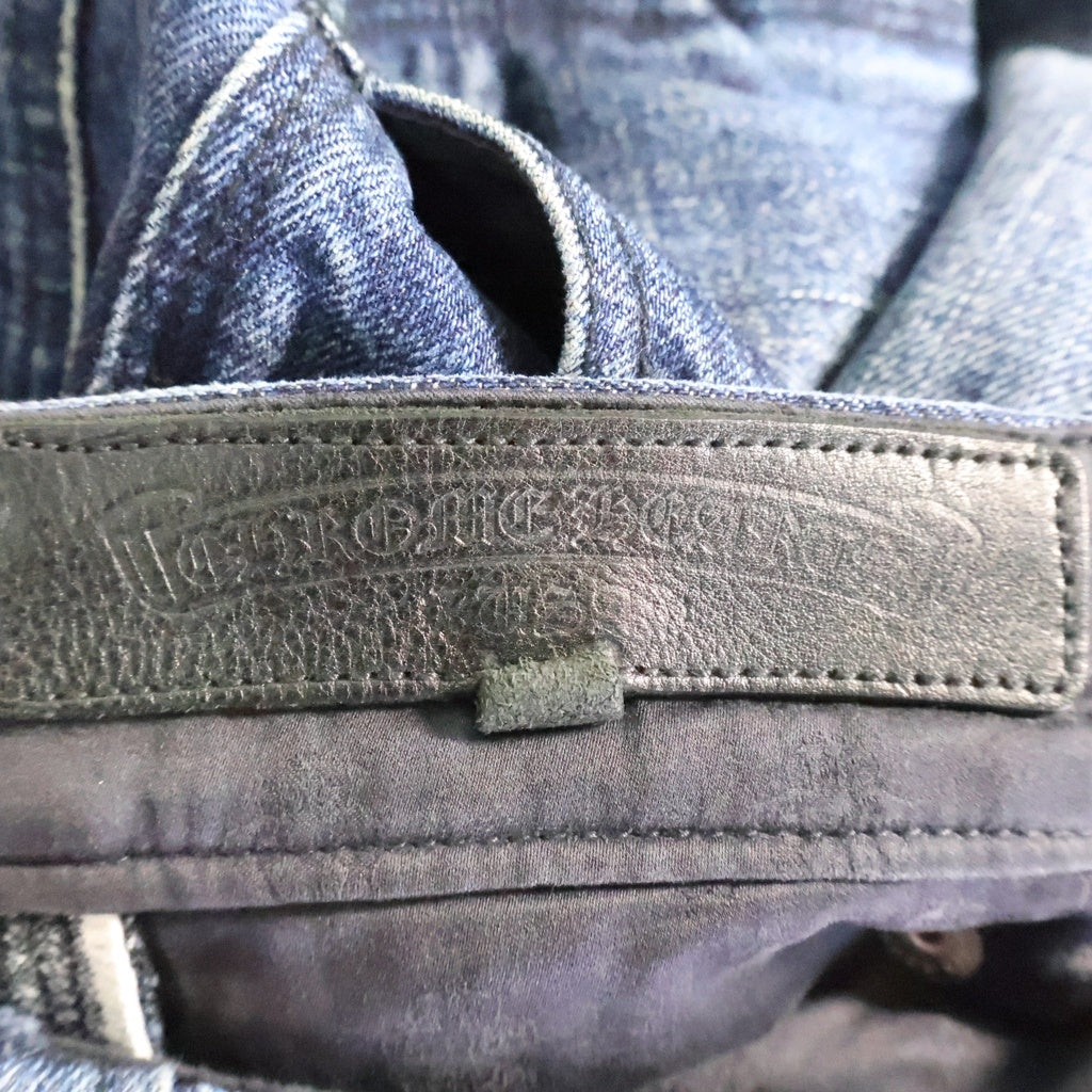 CHROME HEARTS(クロムハーツ) DENIM CARPENTER カーペンター ボタンフライ デニムパンツ インディゴ