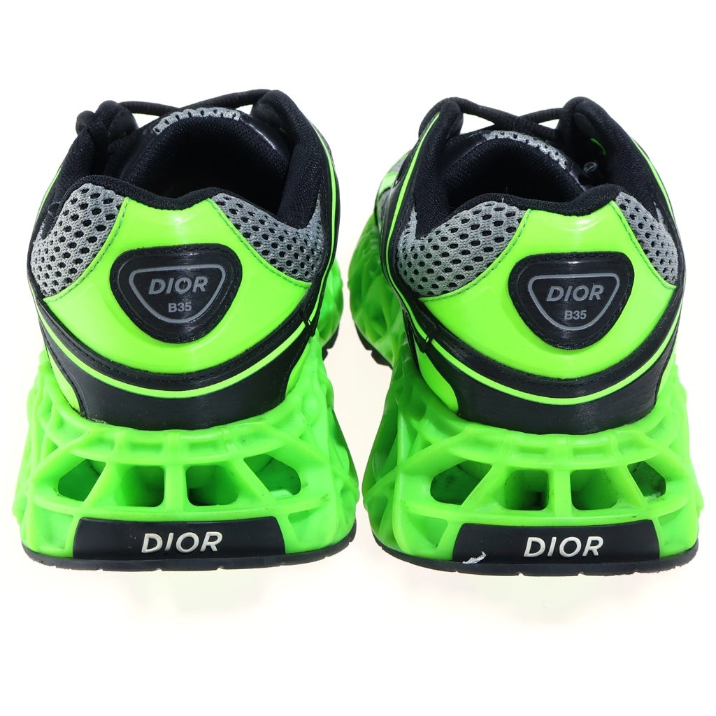 DIOR(ディオール) B35 NXXT ラティス構造 テクニカルファブリック ローカットスニーカー 882/888 グリーン