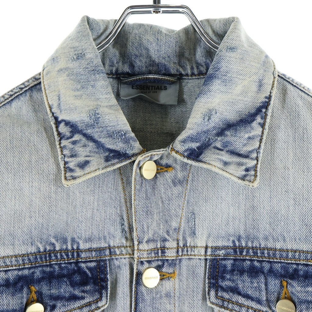 FEAR OF GOD ESSENTIALS(フィアオブゴッド エッセンシャルズ) Denim Trucker Jacket トラッカージャケット インディゴ 202BT202030F