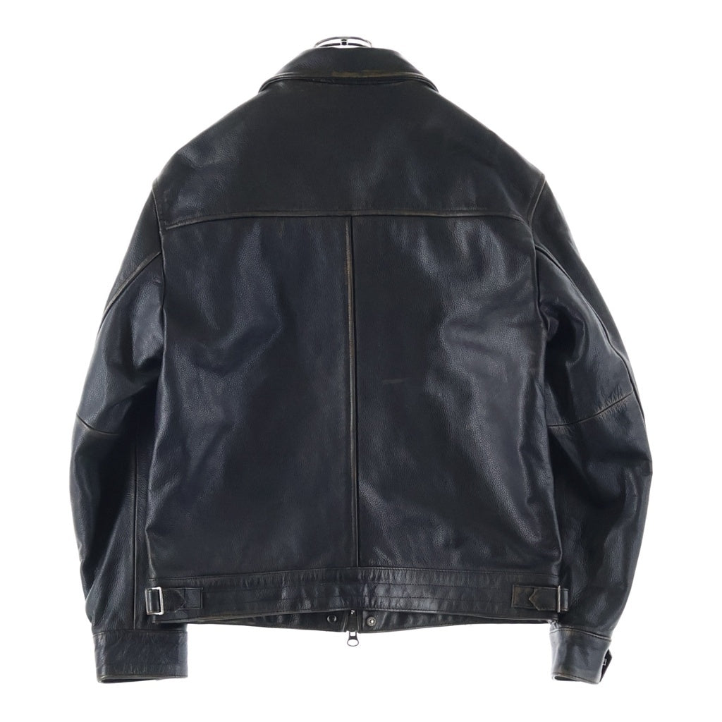 glamb(グラム) Hidden Valley Leather Jacket ヒドゥンバレーレザージャケット ブラック GB0325/JKT01