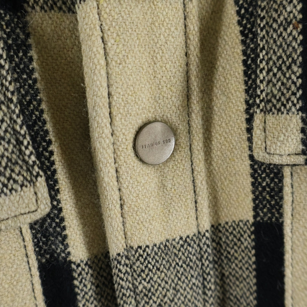 FEAR OF GOD(フィアオブゴッド) フランネルシャツ 中綿ジャケット イエロー FG30-003