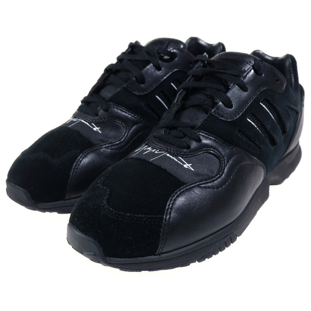 Y-3(ワイスリー) Y-3 ZX RUN 3ストライプ メッシュ レザー スウェード切替 ローカットスニーカー US8/26.0cm ブラック EF2558