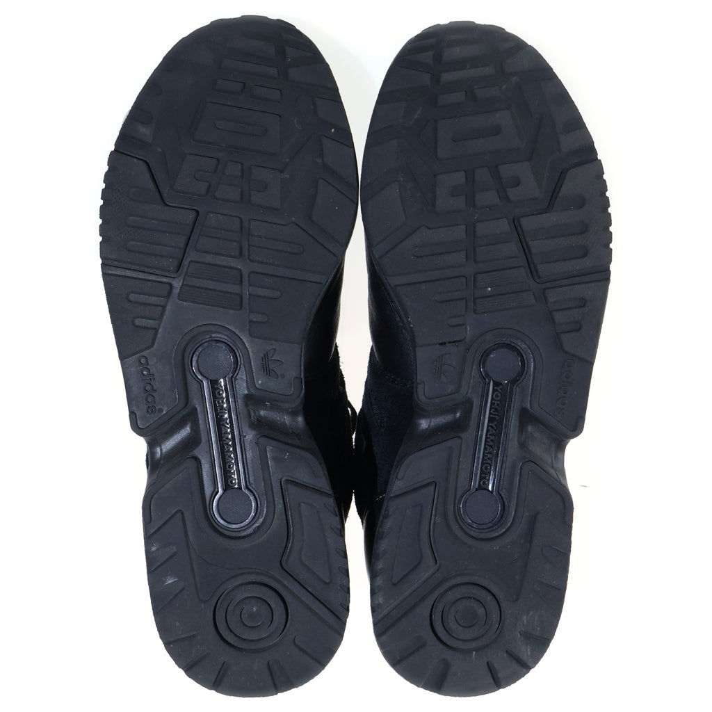 Y-3(ワイスリー) Y-3 ZX RUN 3ストライプ メッシュ レザー スウェード切替 ローカットスニーカー US8/26.0cm ブラック EF2558