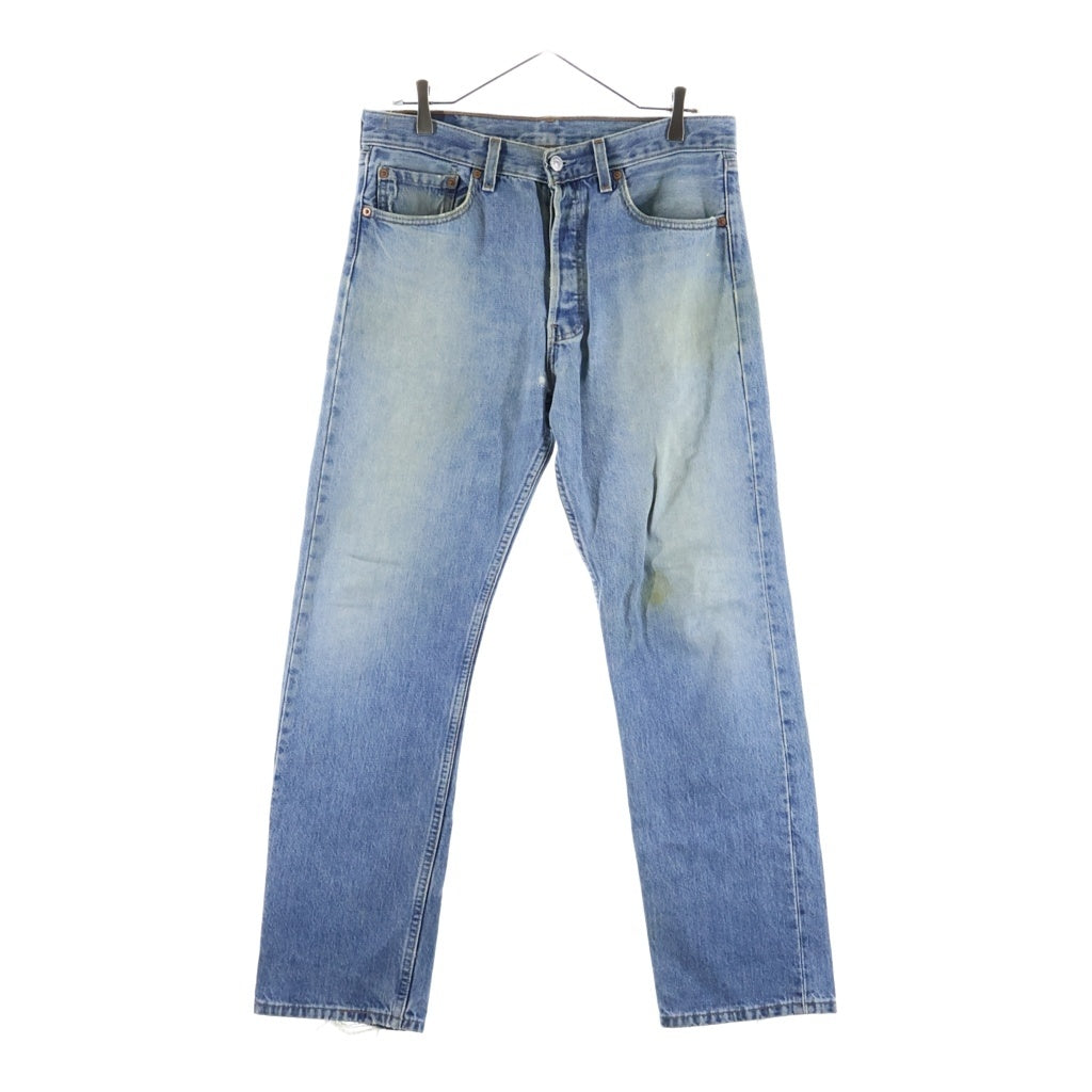 Levi's(リーバイス) 90s USA製 ボタン裏511 501 ストレートデニム W32 L30 インディゴ