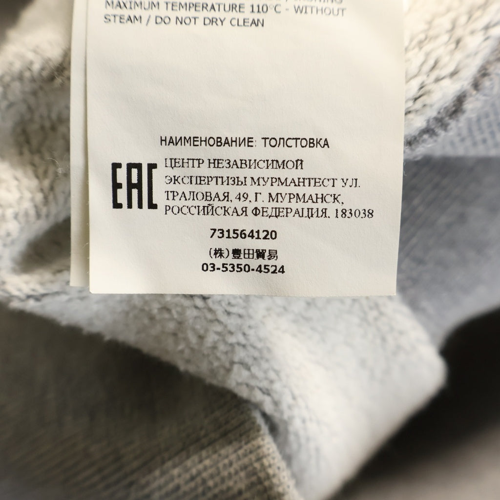 STONE ISLAND(ストーンアイランド) 20AW ロゴパッチ コットン 731564120 プルオーバーパーカー グレー