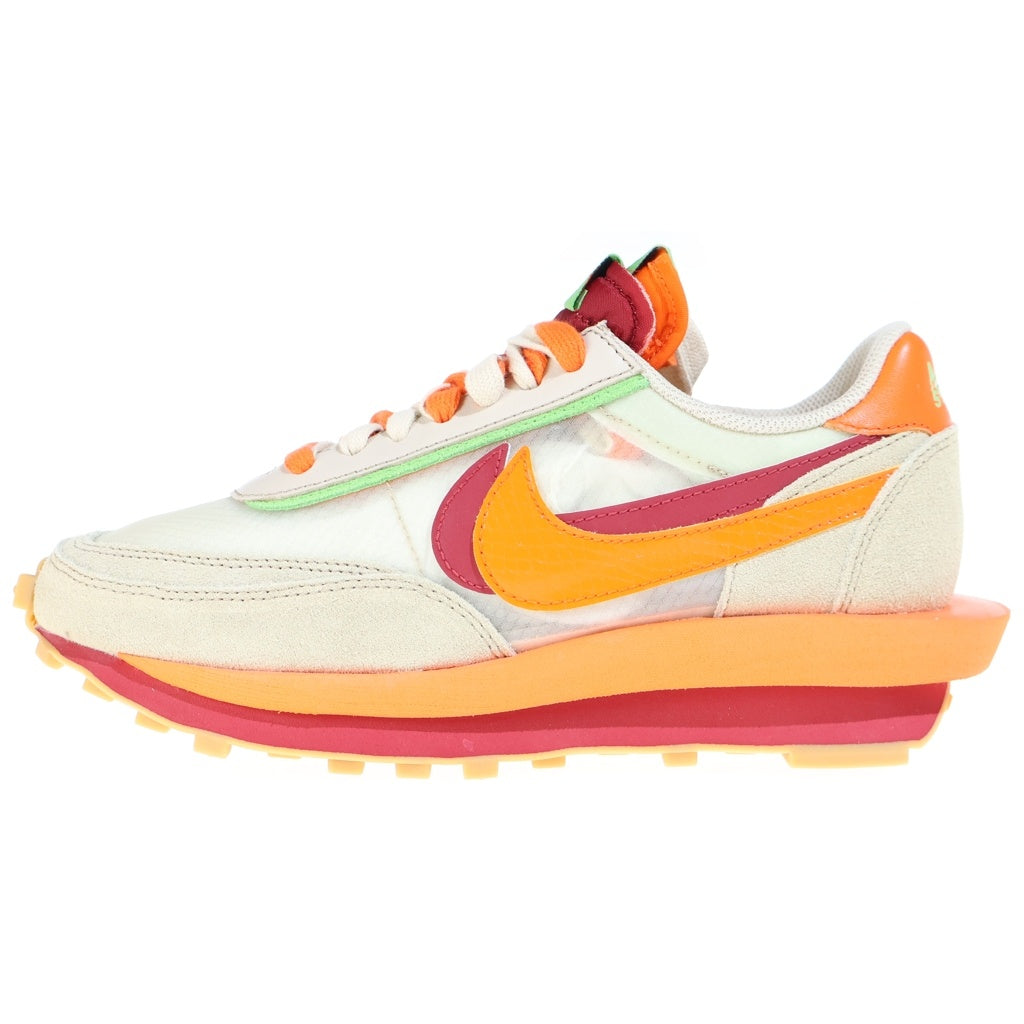NIKE(ナイキ) ×sacai ×CLOT LD WAFFLE ORANGE BLAZE クロット サカイ ワッフル オレンジブレイズ ローカットスニーカー US7.5/25.5cm DH1347-100