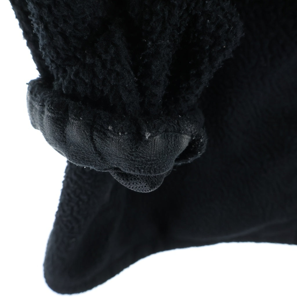F.C.R.B./F.C.Real Bristol/FCRB(エフシーアールビー/エフシーレアルブリストル) 22AW BOA FLEECE BIG LOGO HOODED BLOUSON ビックロゴ フーデット フリースジャケット ブラック FCRB-222044