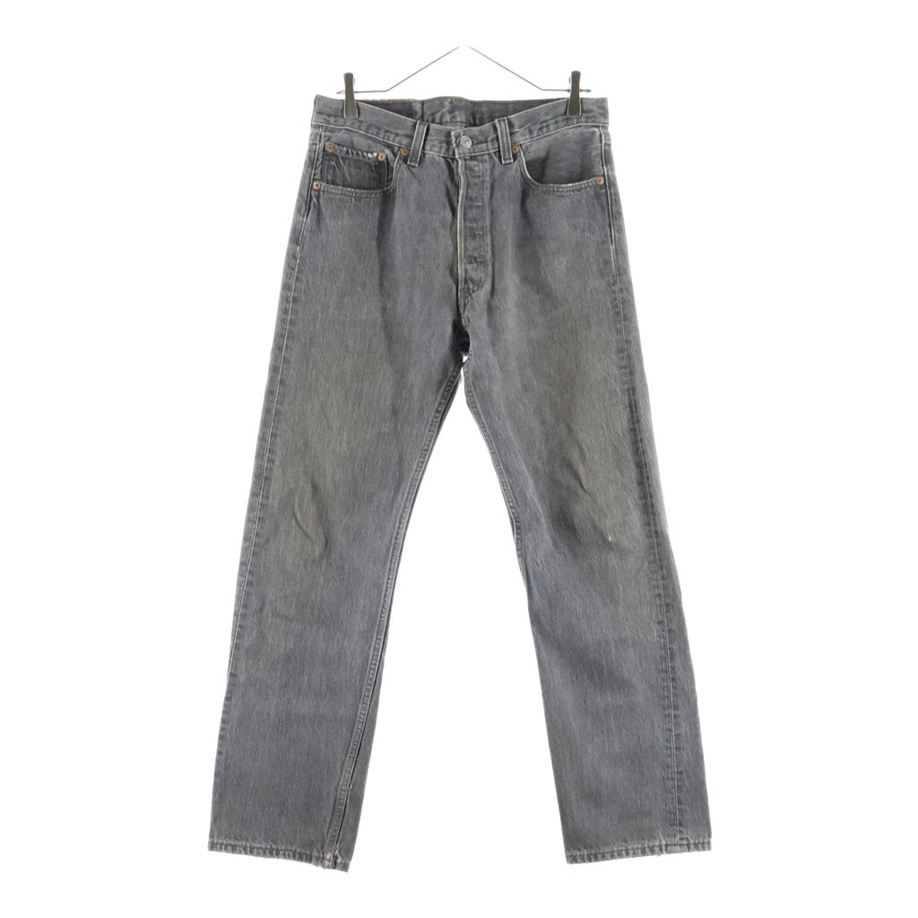Levi's(リーバイス) VINTAGE 90s 先染め 501-0658 W32 L30 ストレートデニム ブラック