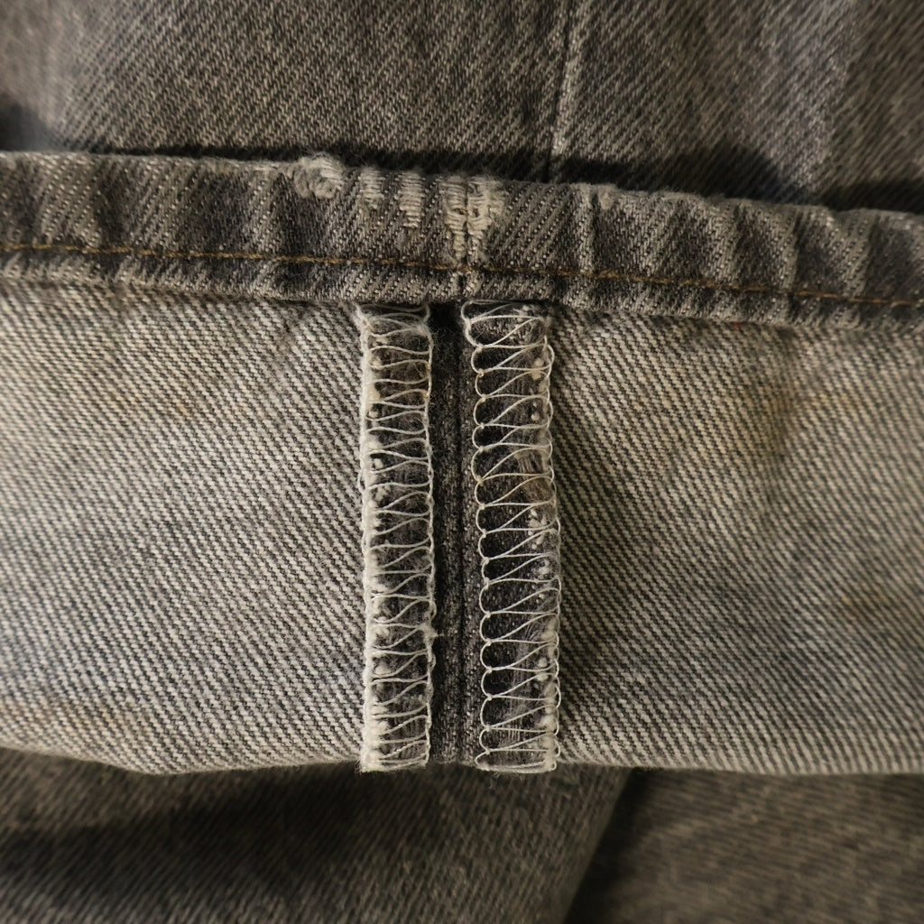 Levi's(リーバイス) VINTAGE 90s 先染め 501-0658 W32 L30 ストレートデニム ブラック
