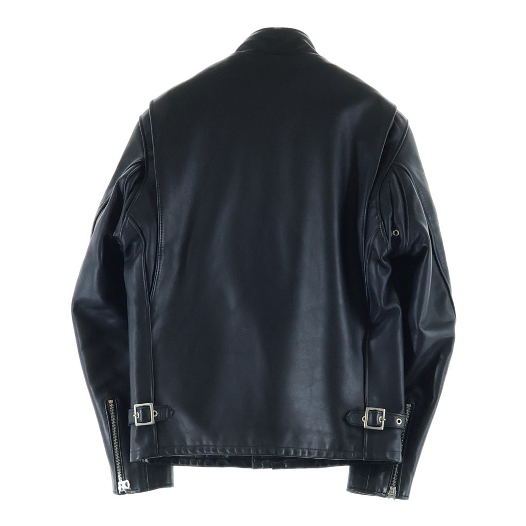 SCHOTT(ショット) ライナー付 シングルライダース レザージャケット ブラック 6061