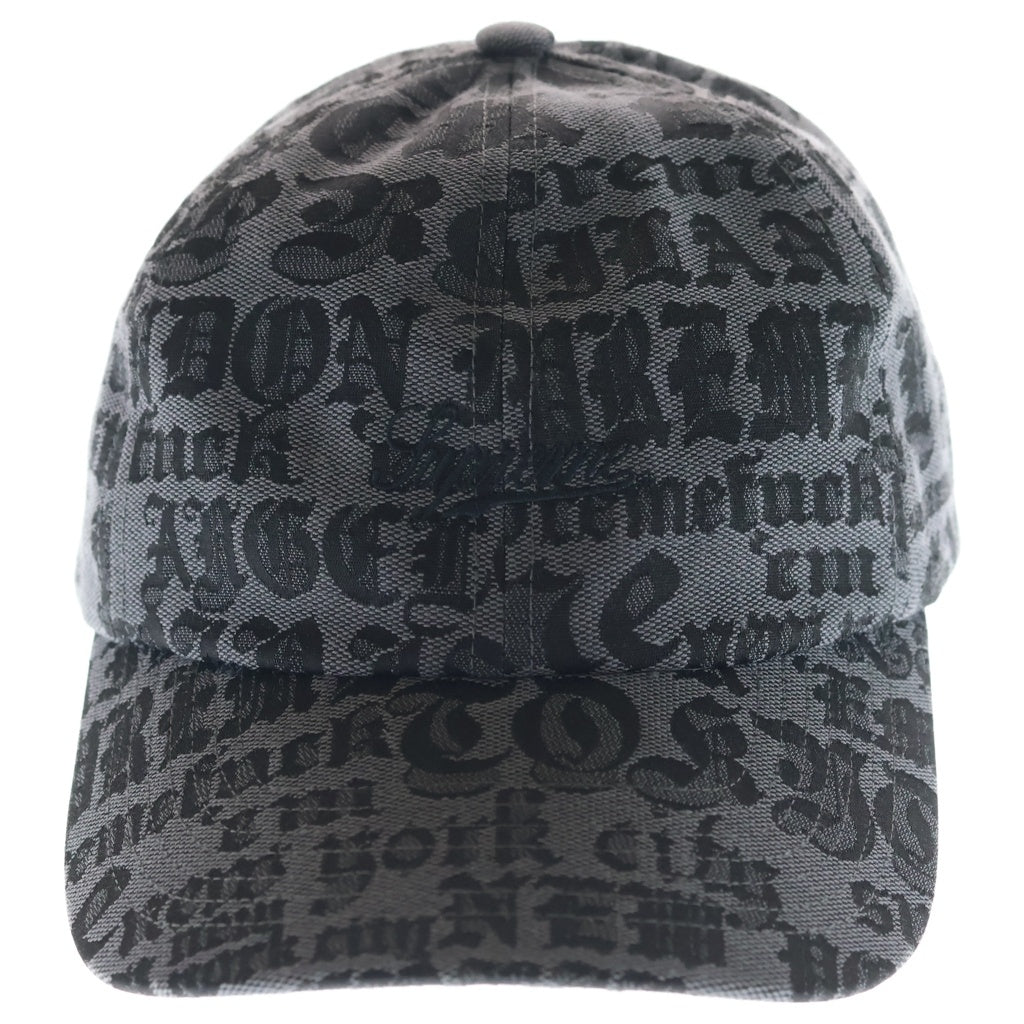 SUPREME(シュプリーム) 25SS Cities Jacquard 6-Panel ジャガード キャップ グレー
