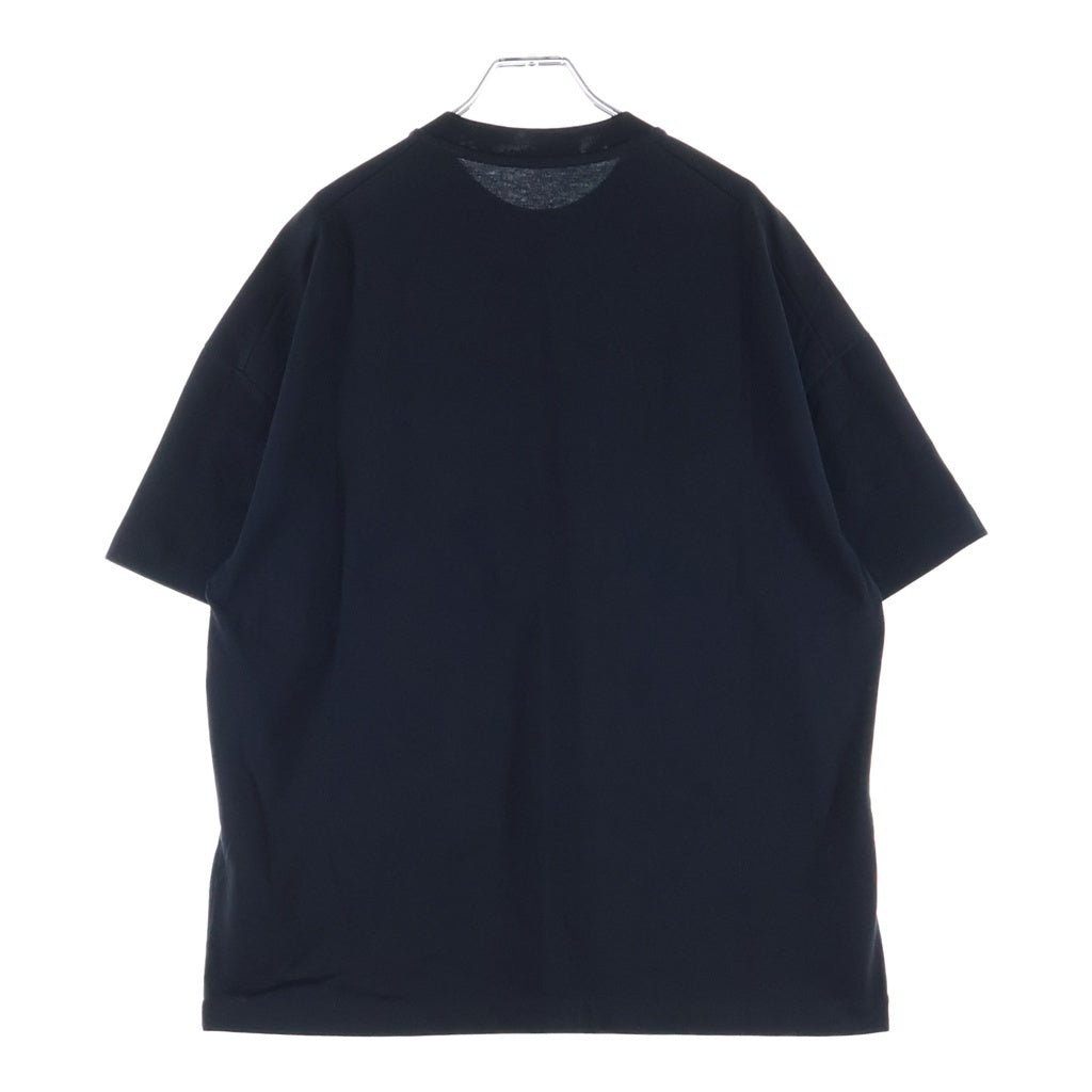 JIL SANDER(ジルサンダー) 26SS T-SHIRT CN SS オーバーサイズフィット ボクシーシェイプ J22GC0221 クルーネックTシャツ ブラック