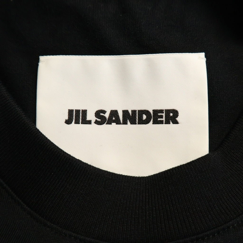 JIL SANDER(ジルサンダー) 26SS T-SHIRT CN SS オーバーサイズフィット ボクシーシェイプ J22GC0221 クルーネックTシャツ ブラック