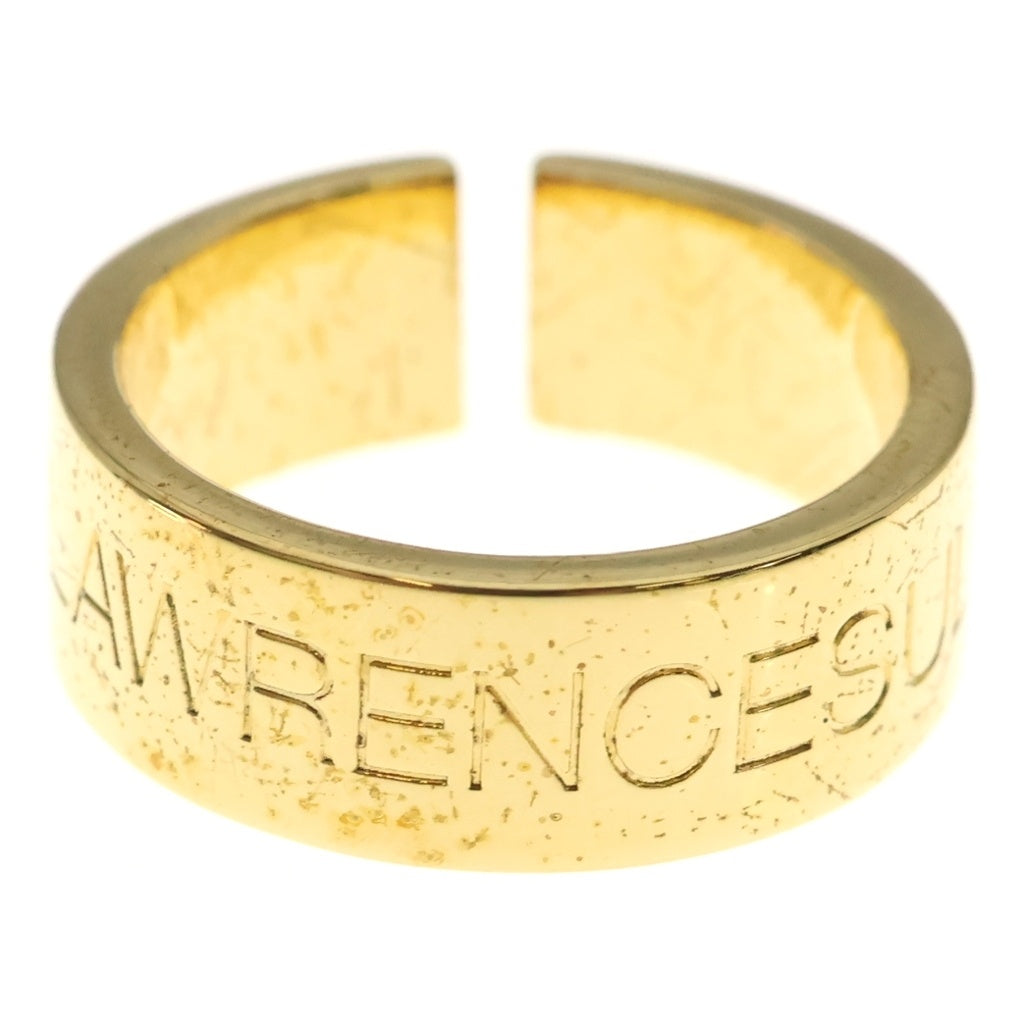JOHN LAWRENCE SULLIVAN(ジョンローレンスサリバン) × YOSHIKO CREATION RING & EAR CUFF 2WAY ロゴ刻印 リング&イヤーカフ 6A015-0622-52 ゴールド レディース