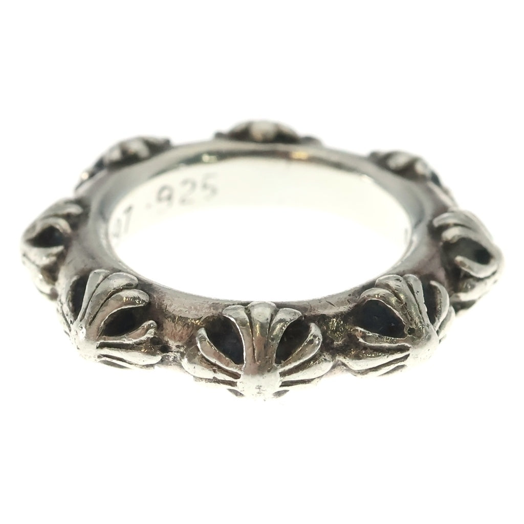 CHROME HEARTS(クロムハーツ) CROSS BAND クロスバンド リング シルバー BCA342