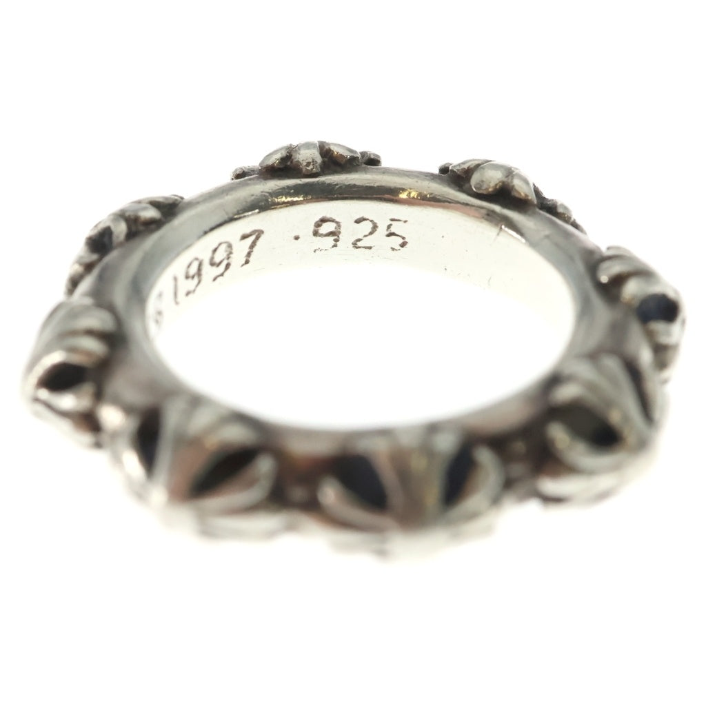 CHROME HEARTS(クロムハーツ) CROSS BAND クロスバンド リング シルバー BCA342