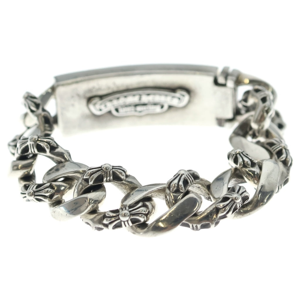 CHROME HEARTS(クロムハーツ) DGGR Heart ID ダガー ハート ファンシーリンク ブレスレット シルバー
