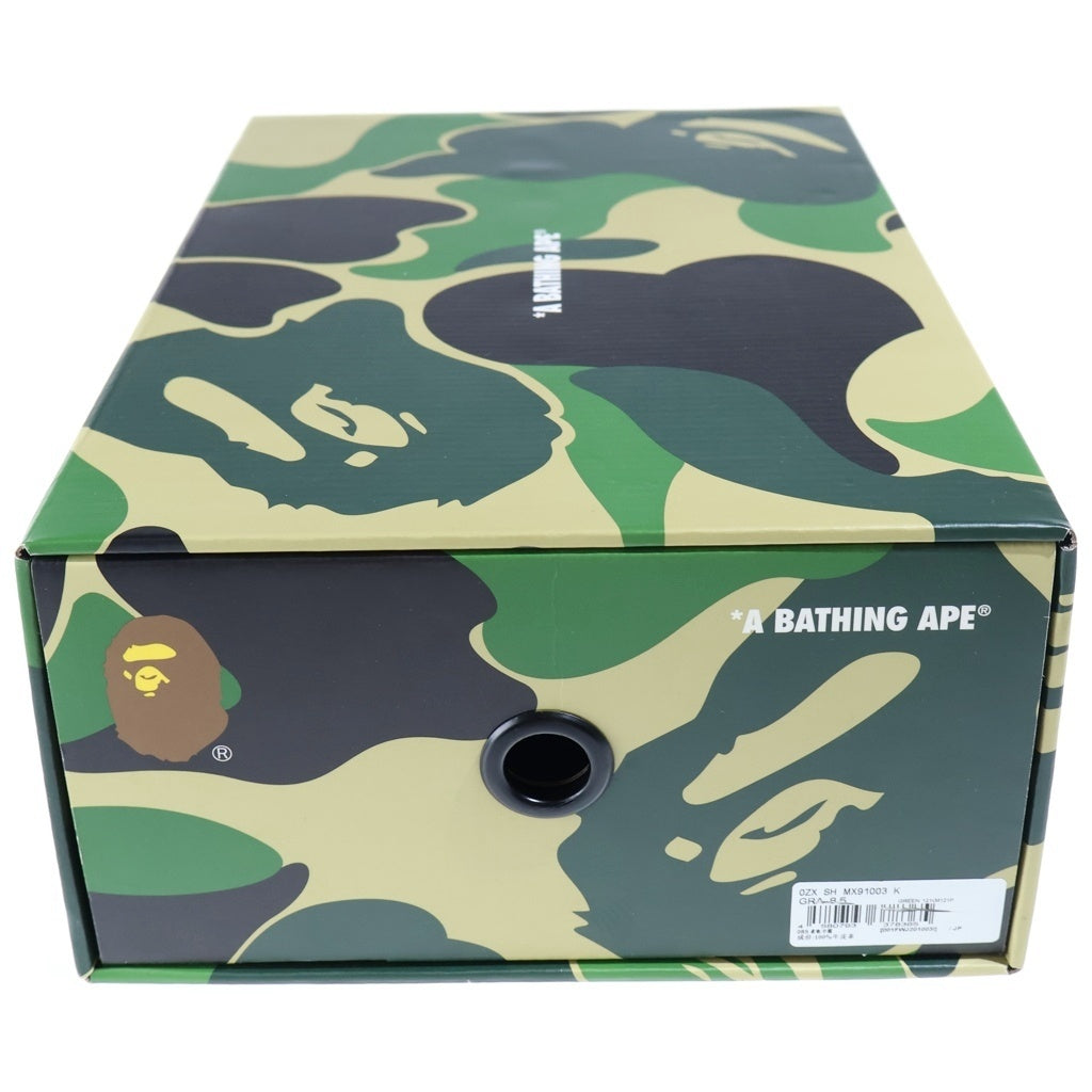 A BATHING APE(アベイシングエイプ) BAPESTA ベイプスタ SK8 STA #5 Luxury Sport Monogram ラグジュアリースポーツモノグラム ローカットスニーカー 26.5cm/US8.5 グリーン
