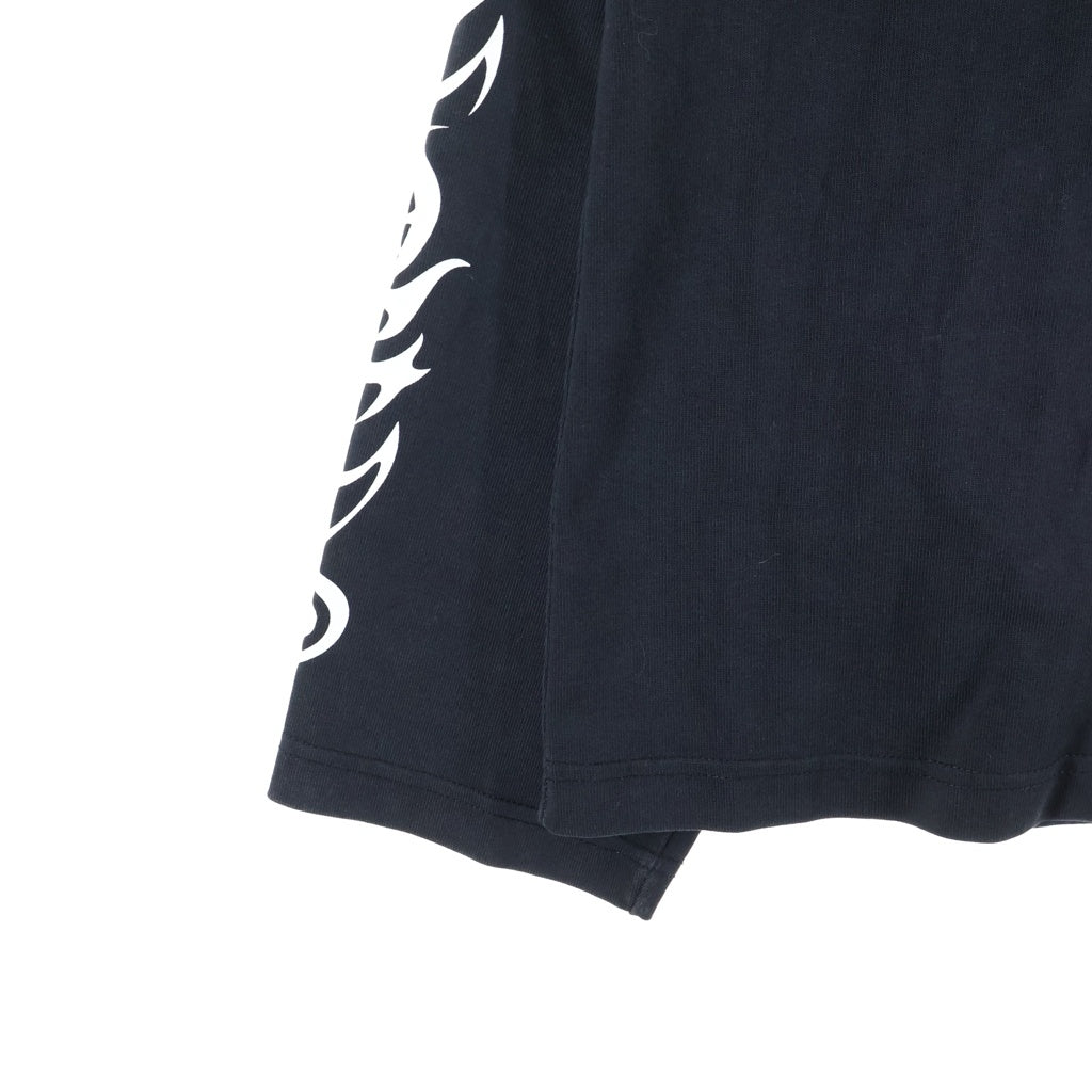 VETEMENTS(ヴェトモン) 21AW GOTHIC LOGO LONGSLEEVE ゴシックロゴ UA52TR590B ロングスリーブカットソー ブラック