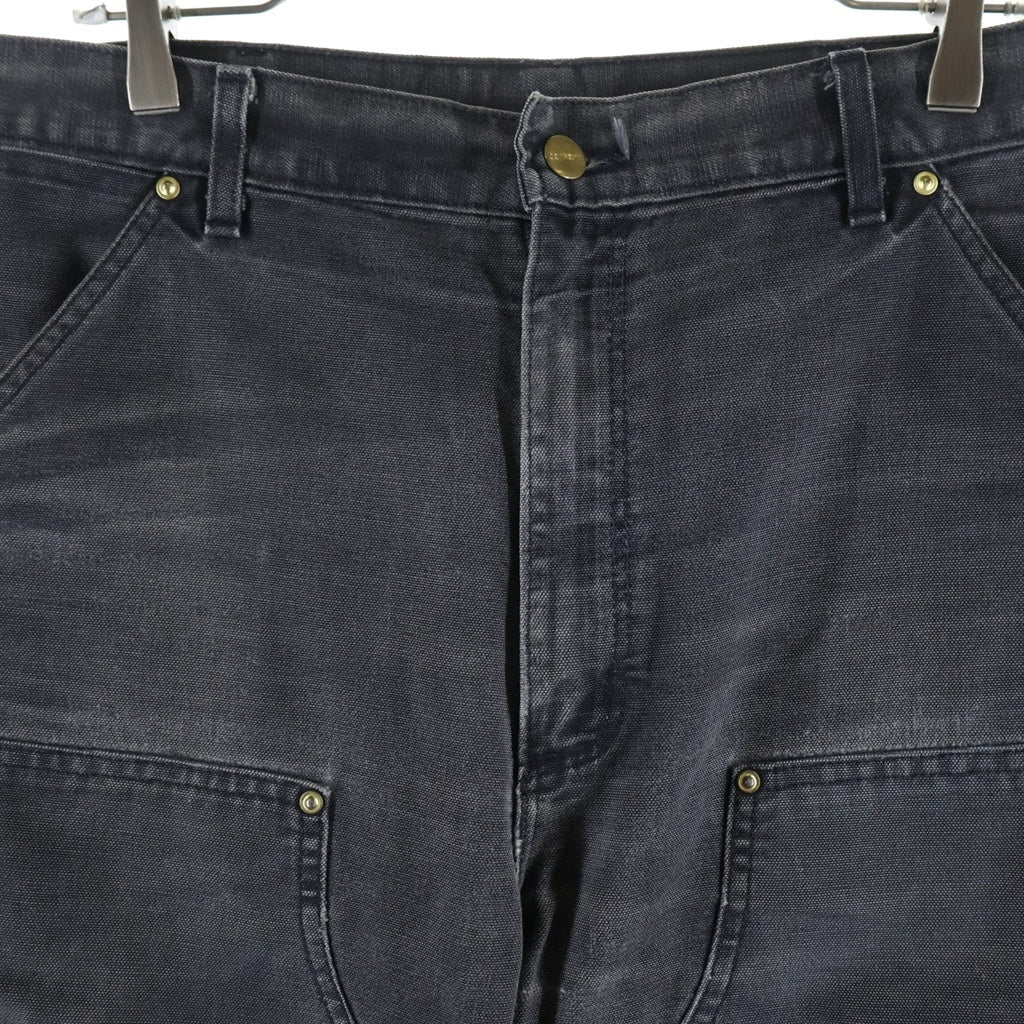 CARHARTT(カーハート) 00s ダブルニー ダック B01 BLK ペインターパンツ ブラック