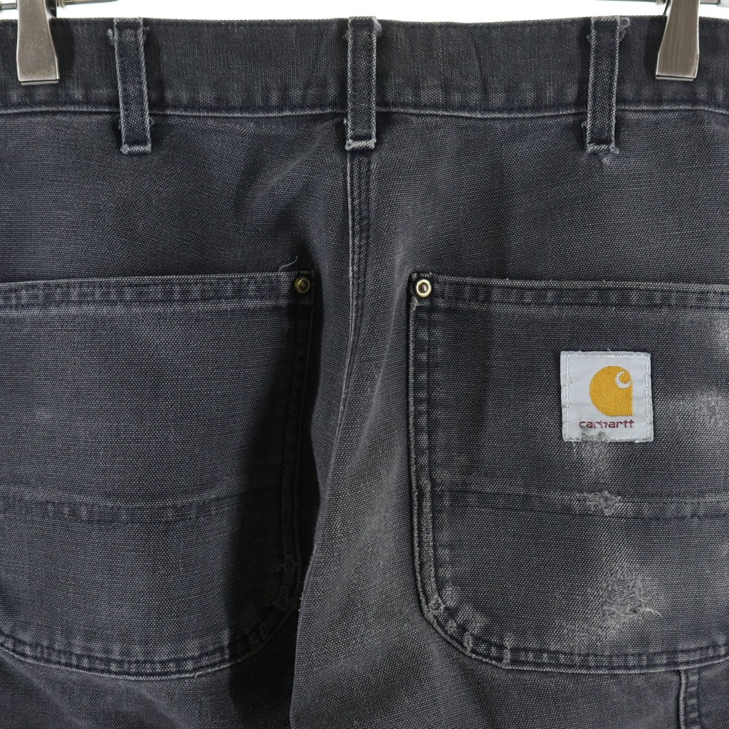 CARHARTT(カーハート) 00s ダブルニー ダック B01 BLK ペインターパンツ ブラック
