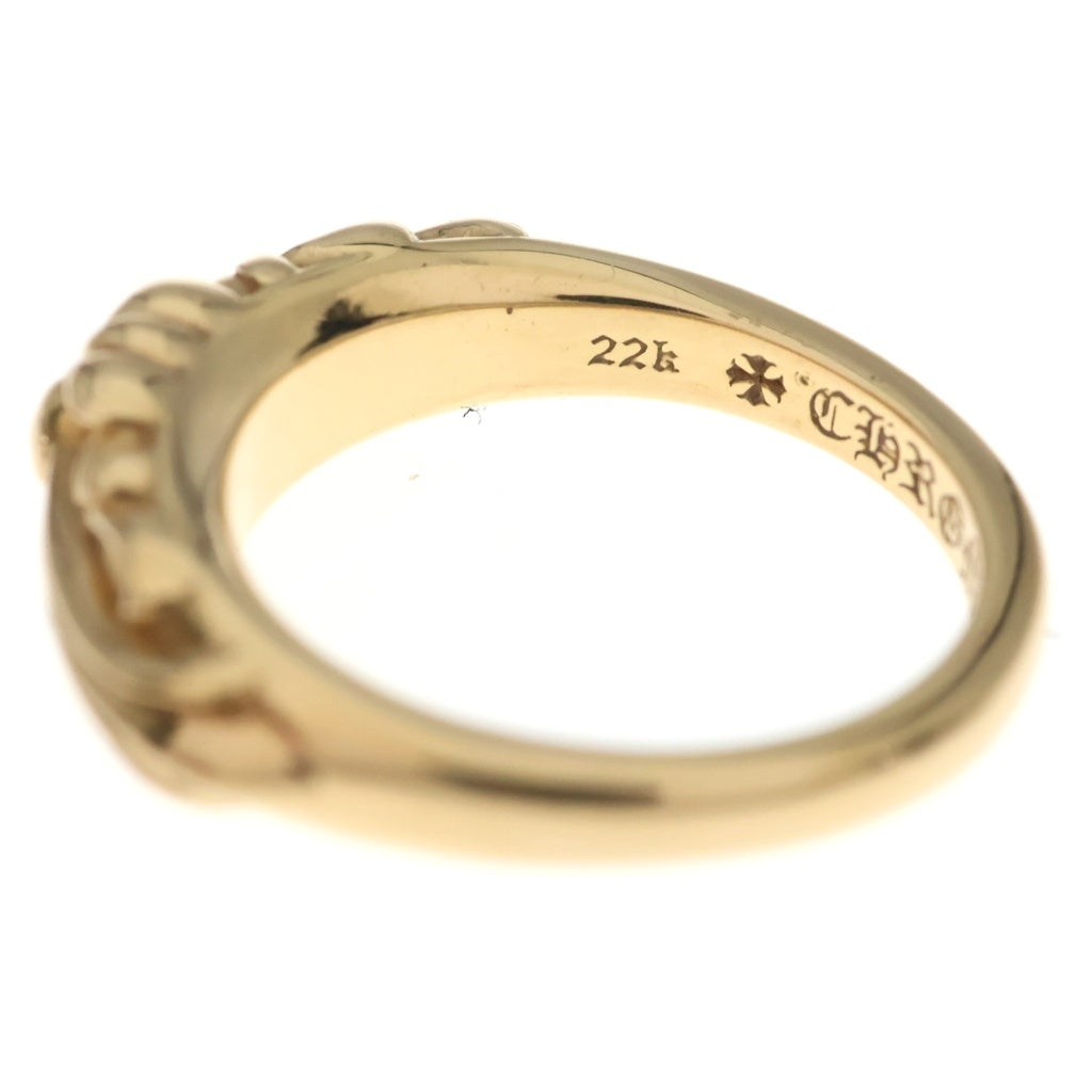 CHROME HEARTS(クロムハーツ) 22K BABYCLSC ベイビークラシック フローラルクロスリング ゴールド BCA391