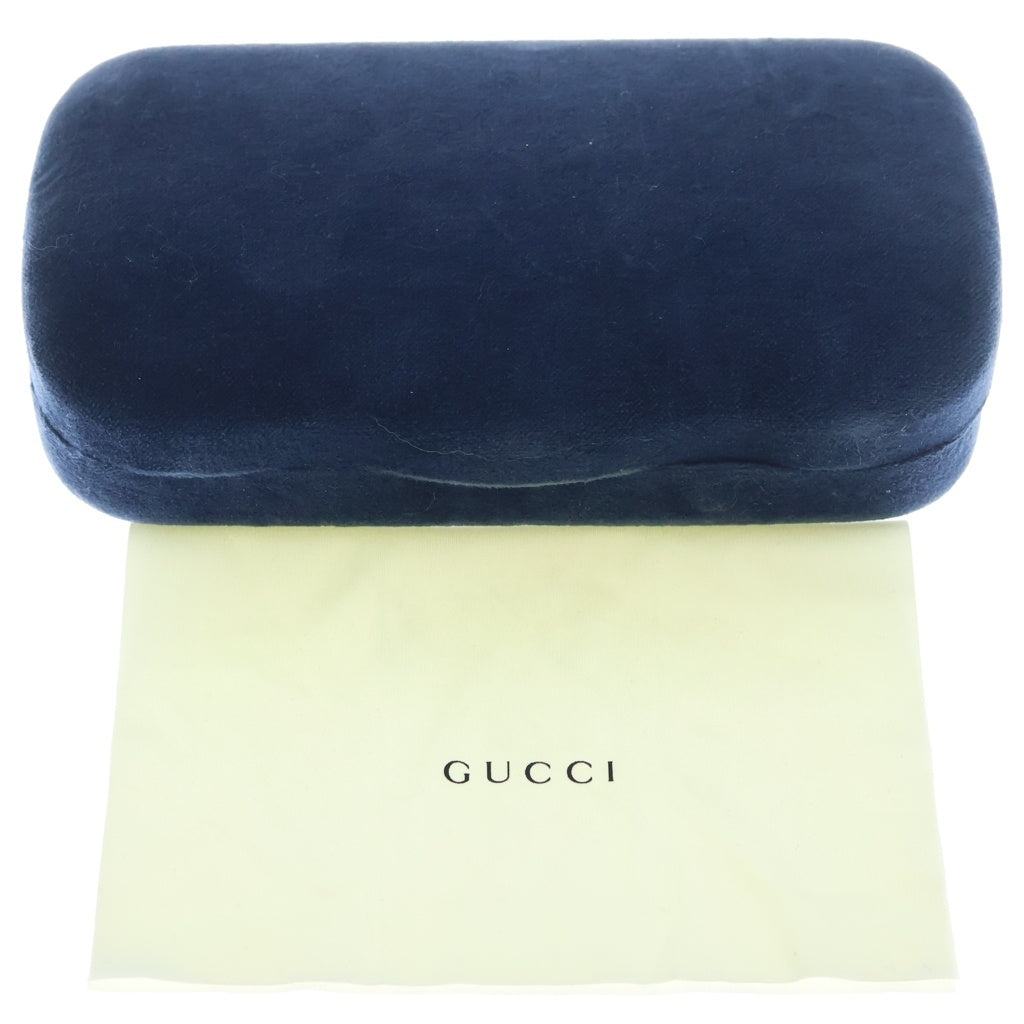 GUCCI(グッチ) スクエア ホースビット グラデーションサングラス ゴールド×ブラウン 61□18‐140 GG0879S