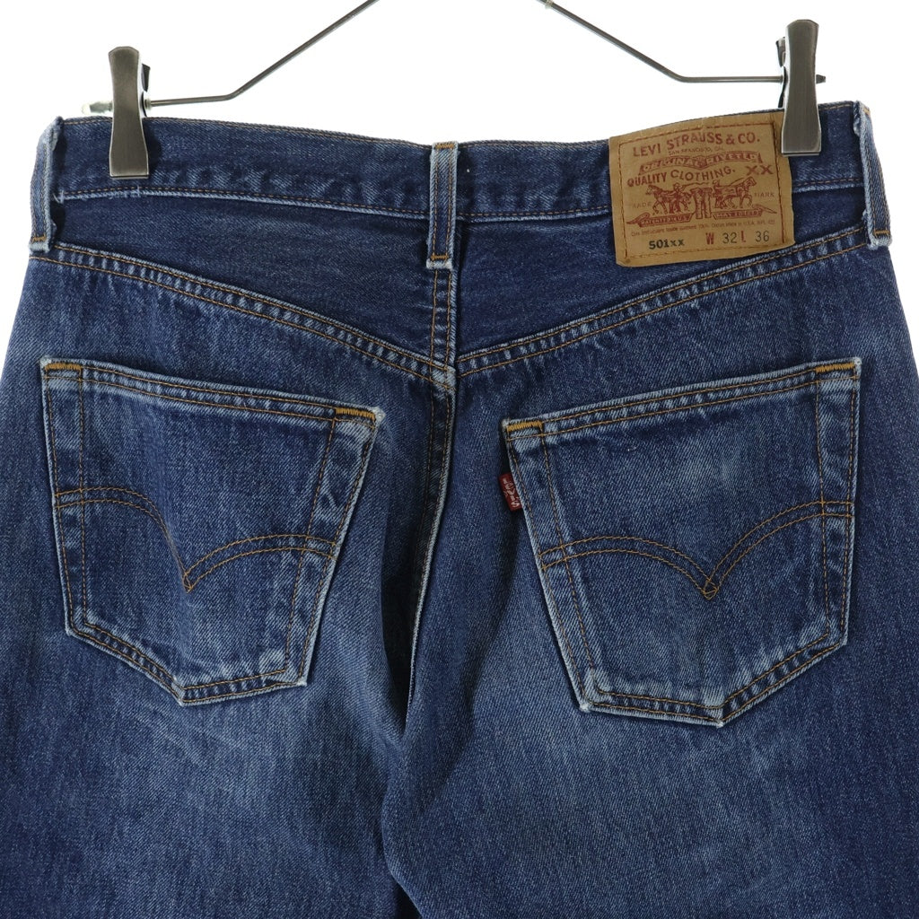 Levi's(リーバイス) 90s USA製 501 ボタン裏501 ストレートデニム インディゴ