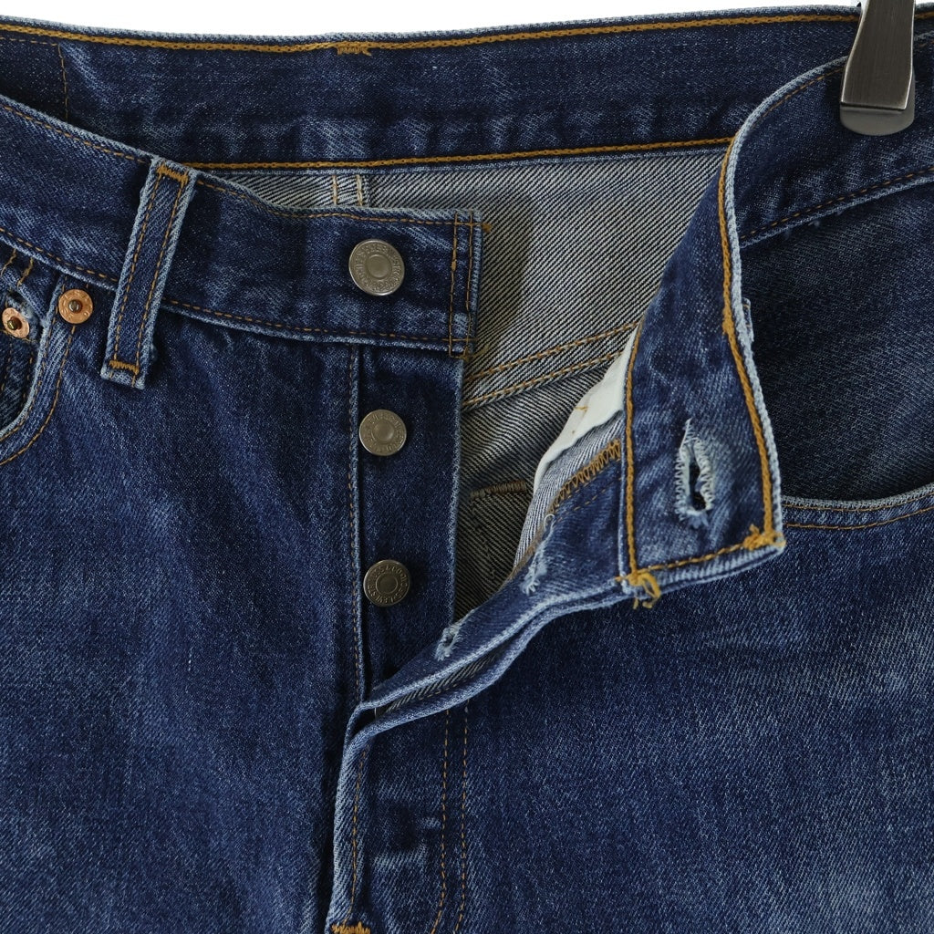 Levi's(リーバイス) 90s USA製 501 ボタン裏501 ストレートデニム インディゴ