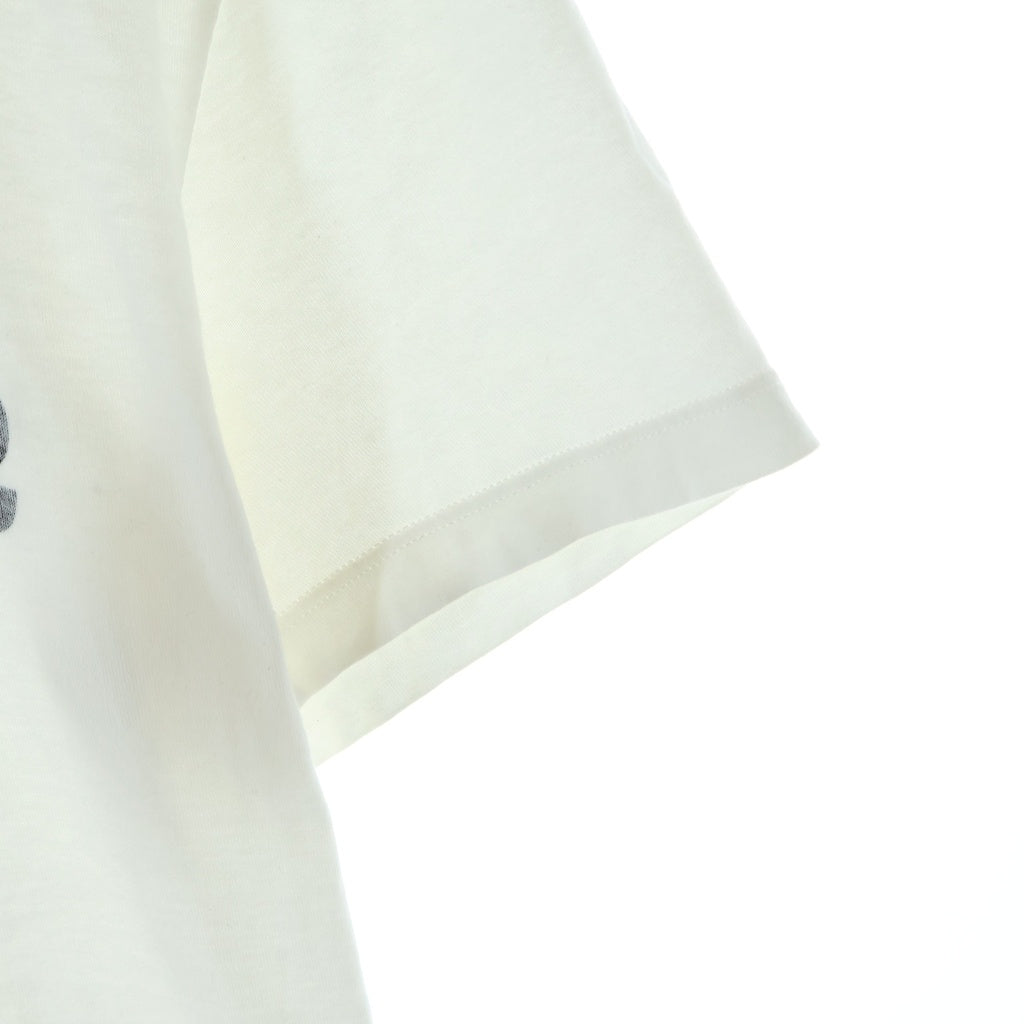 SAINT LAURENT PARIS(サンローランパリ) 23SS REVERSE LOGO T-SHIRT クルーネックTシャツ ホワイト 655234