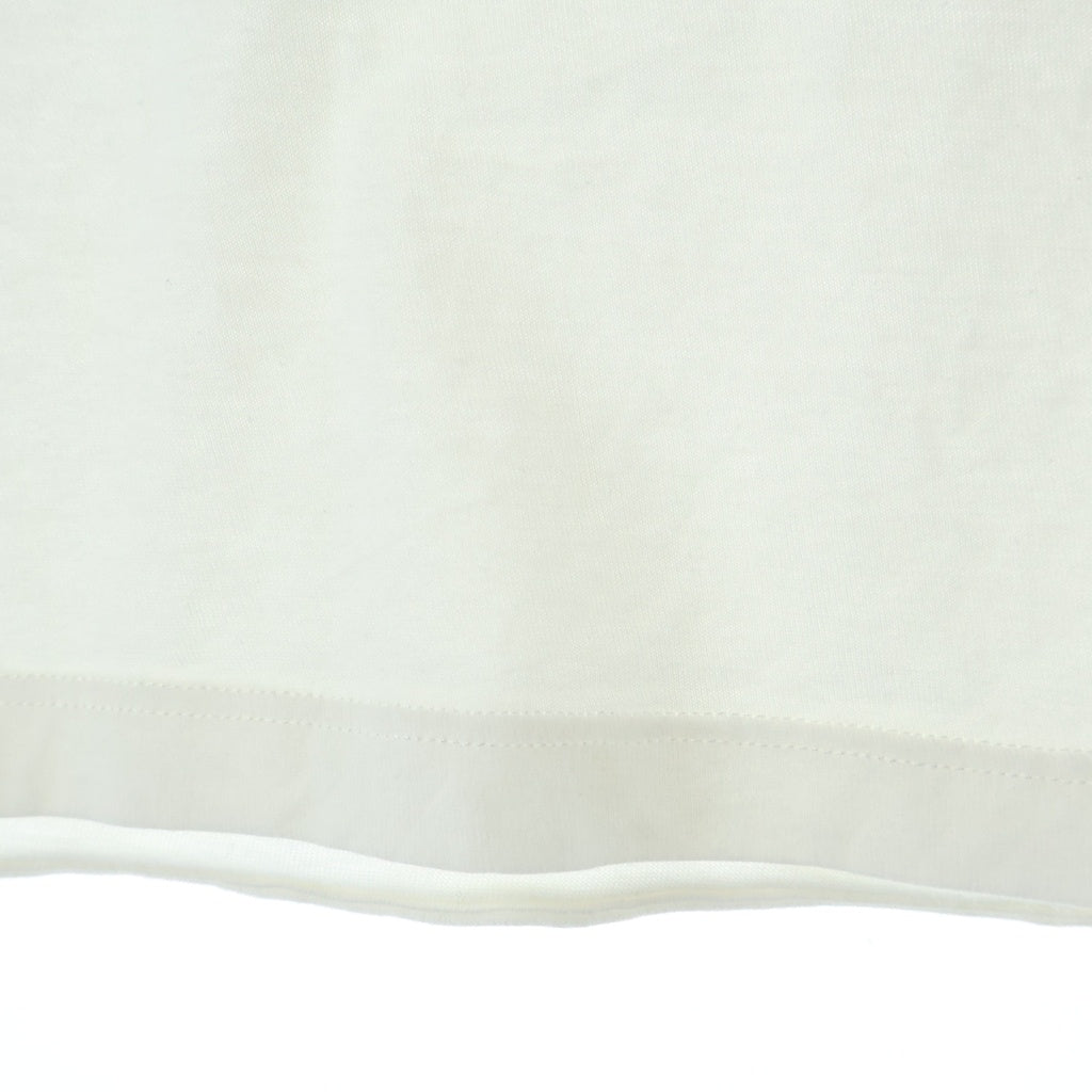 SAINT LAURENT PARIS(サンローランパリ) 23SS REVERSE LOGO T-SHIRT クルーネックTシャツ ホワイト 655234