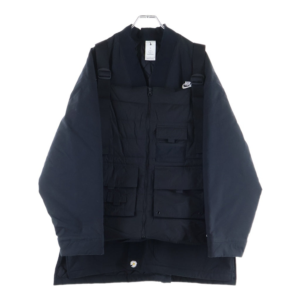 NIKE(ナイキ) ×PEACEMINUSONE PMO & Vest Black/G-DRAGON NRG CF 2+1 Jacket ダウンジャケット ブラック