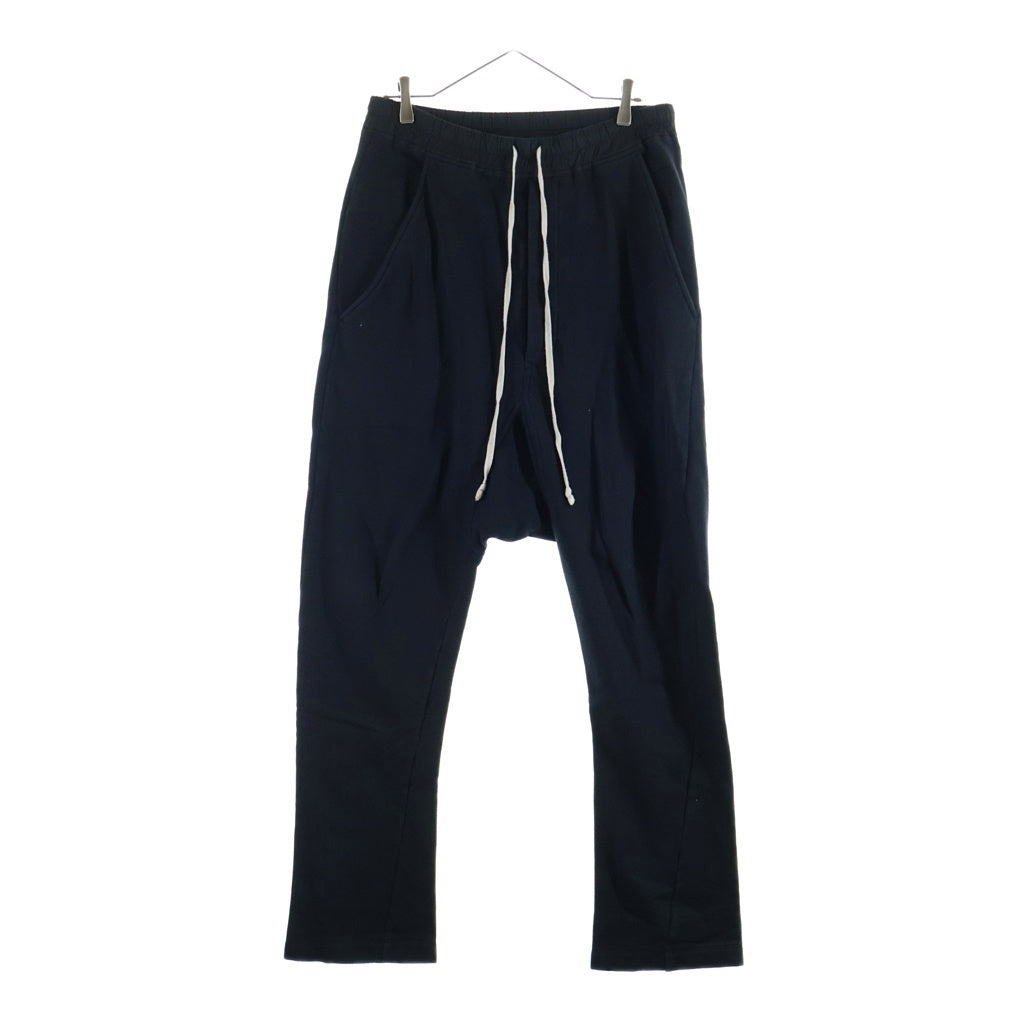 DRKSHDW(ダークシャドウ) DRAWSTRING LONG PANTS ドローストリング サルエルロングパンツ ブラック DU18F7374-F