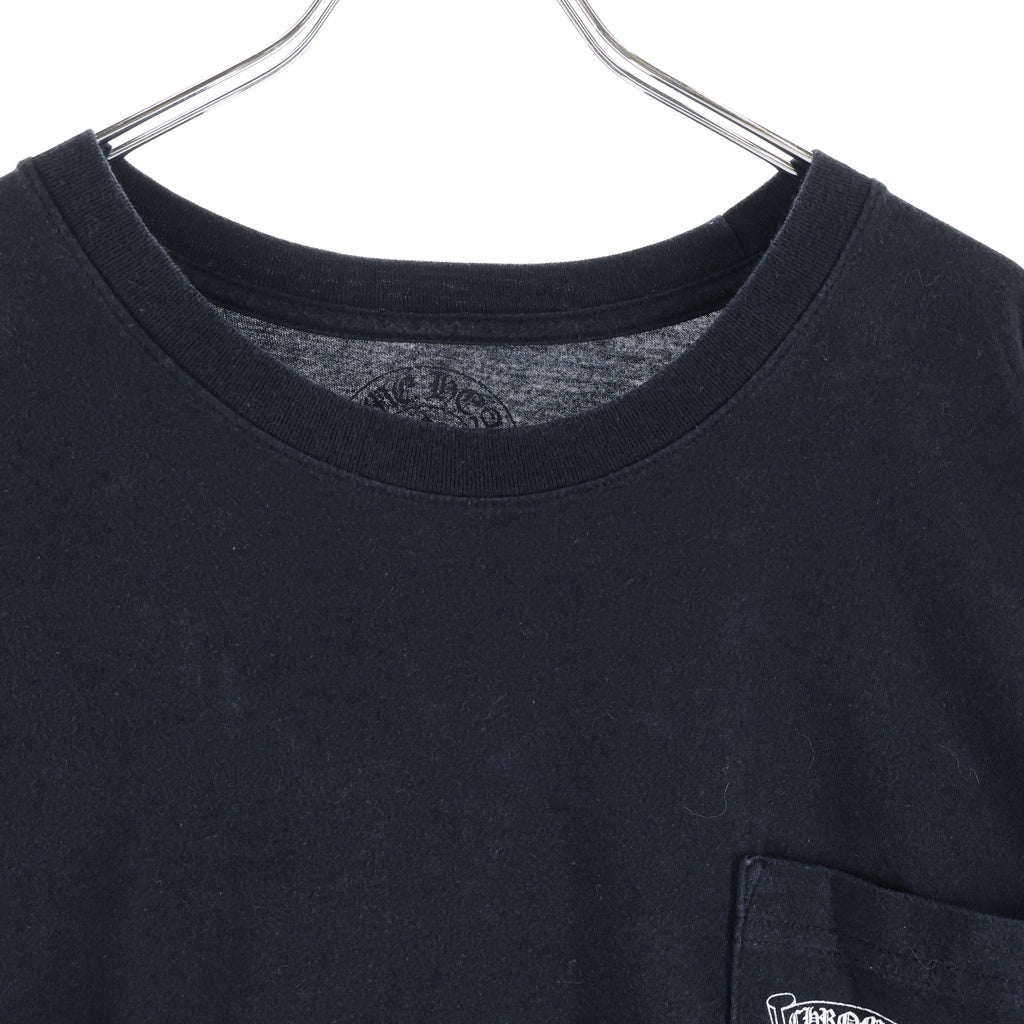 CHROME HEARTS(クロムハーツ) MLTCOL CEM CRS TEE マルチセメタリークロスプリント クルーネック半袖Tシャツ ショートスリーブカットソー ブラック