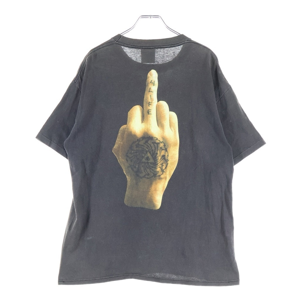 VINTAGE(ヴィンテージ) 90s SOUNDGARDEN 4 LIFE FUCK クルーネックTシャツ ブラック