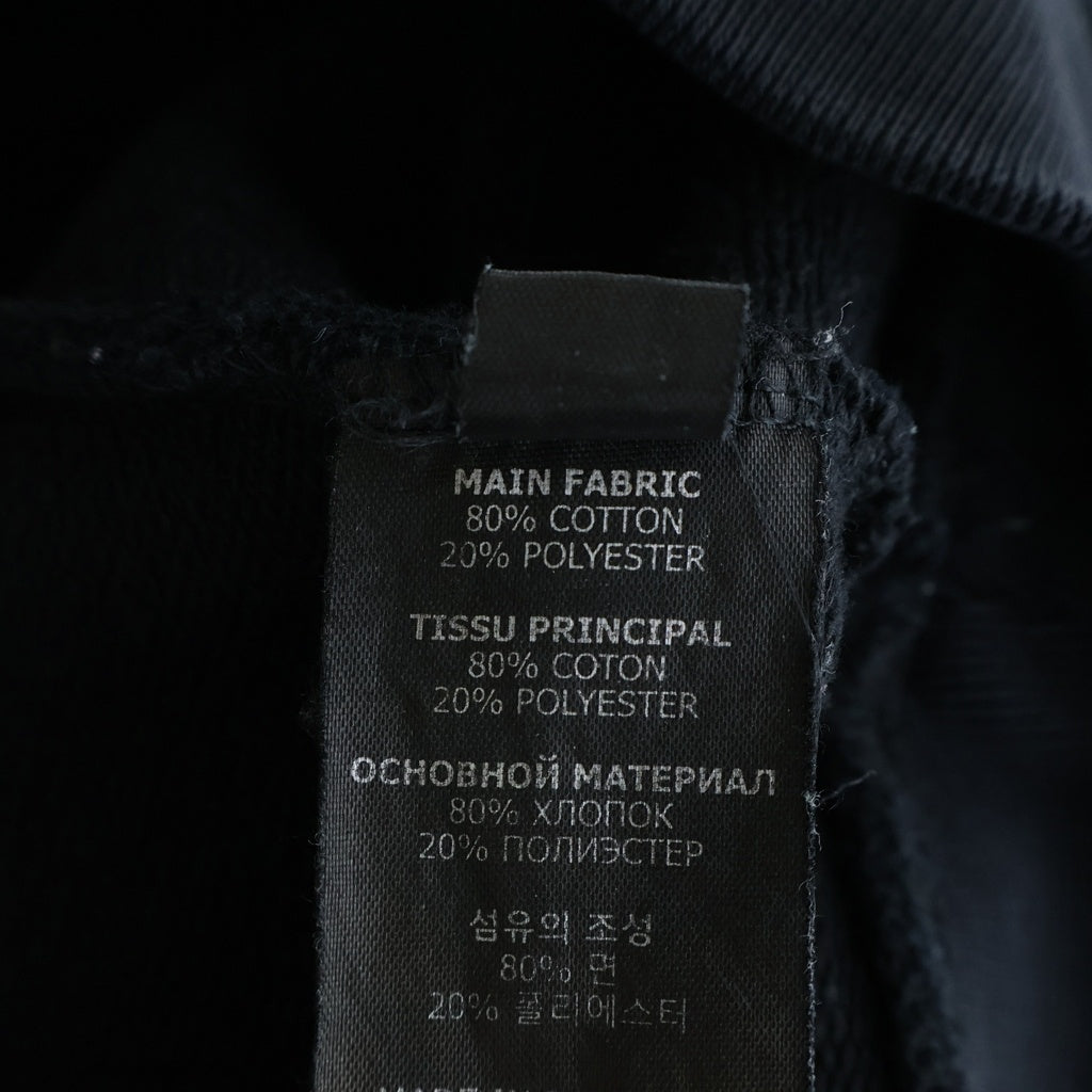 VETEMENTS(ヴェトモン) 22SS LOGO LABEL PULLOVER HOODIE ロゴレーベル プルオーバーパーカー ブラック UE52TR380X