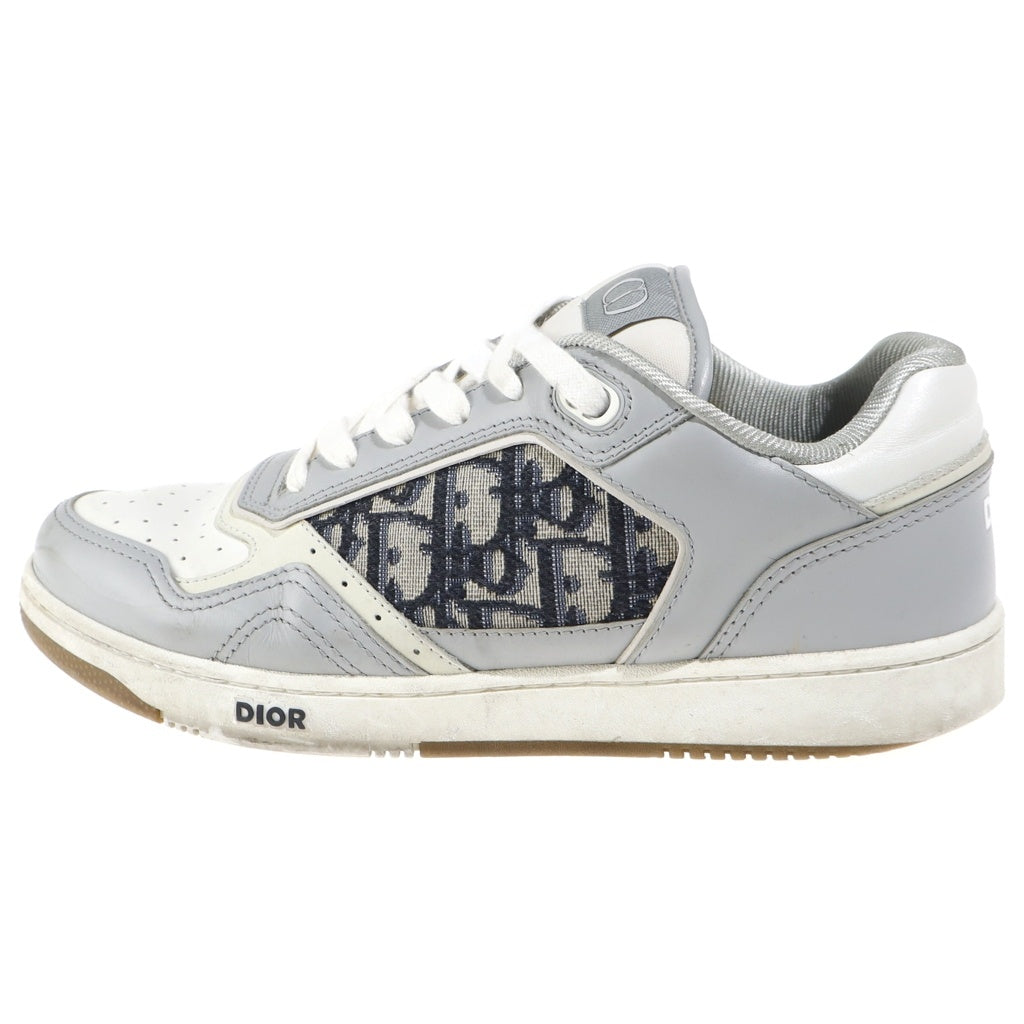 DIOR(ディオール) B27 ロートップ オブリークギャラクシー レザー ローカットスニーカー グレー